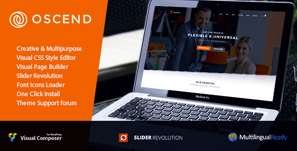 Download Free Oscend pluse v2.05 – WordPress Theme