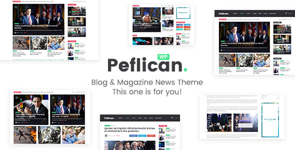 Download Free Peflican v2.0.0 – A Newspaper and Magazine WordPress Theme