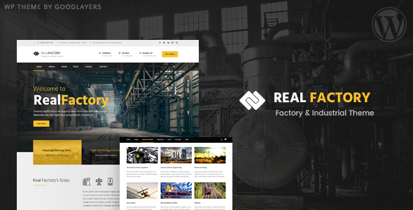 Download Free Real Factory v1.3.2 – Factory / Industrial / Construction