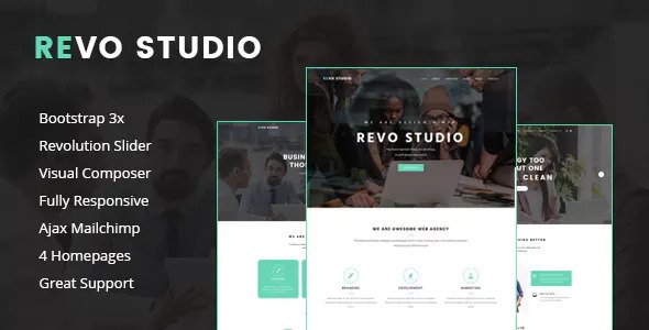 Download Free Revo Studio v1.1.1 – Multipurpose WordPress Theme Download Free Revo Studio v1.1.1 – Multipurpose WordPress Theme