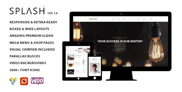 Download Free Splash v2.8 – Multipurpose WordPress Theme Download Free Splash v2.8 – Multipurpose WordPress Theme