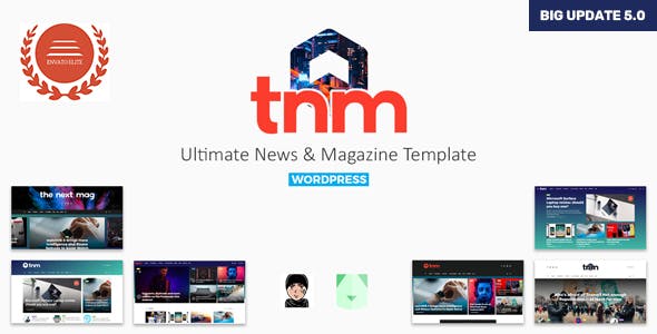 Download Free The Next Mag v5.0 – Ultimate Magazine WordPress Theme