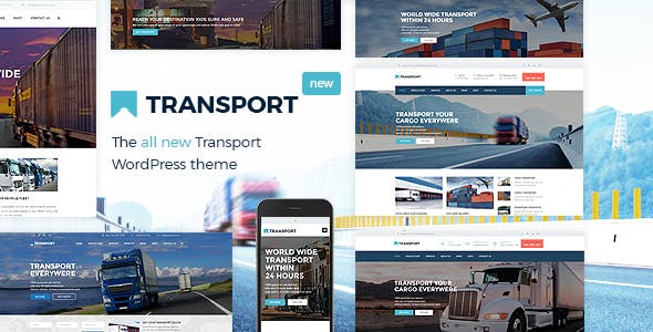 Download Free Transport v3.1.5 – WP Transportation & Logistic Theme