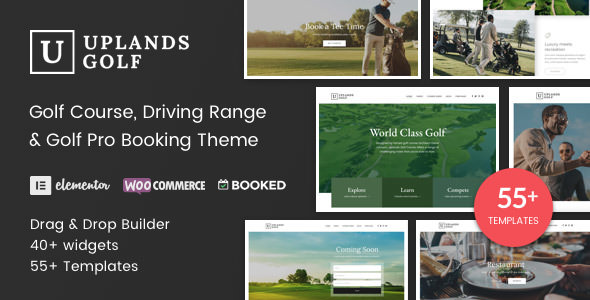 Download Free Uplands v1.3.1 – Golf Course WordPress Theme