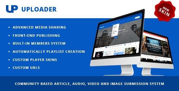 Download Free Uploader v2.2.7 – Advanced Media Sharing Theme