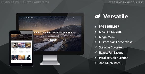 Download Free Versatile v1.3.2 – Responsive Multi-Purpose WP Theme