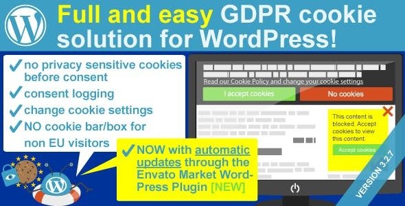 Download Free WeePie Cookie Allow v3.2.9 – Easy & Complete Cookie Consent