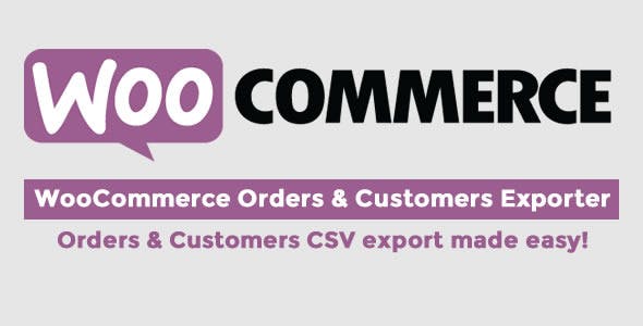 Download Free WooCommerce Orders & Customers Exporter v4.2