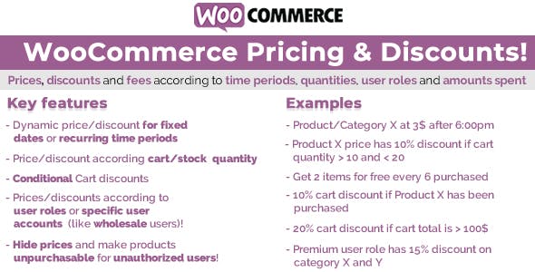 Download Free WooCommerce Pricing & Discounts! v11.8