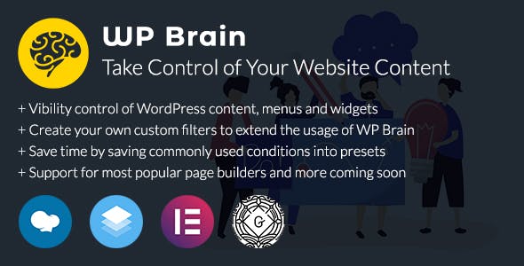 Download Free WP Brain v1.3.4 – WordPress Logic Controller