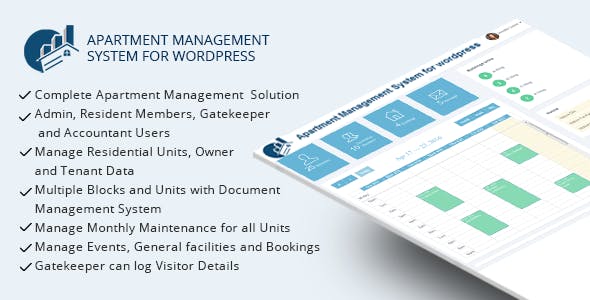 Download Free WPAMS v17.0 – Apartment Management System for wordpress