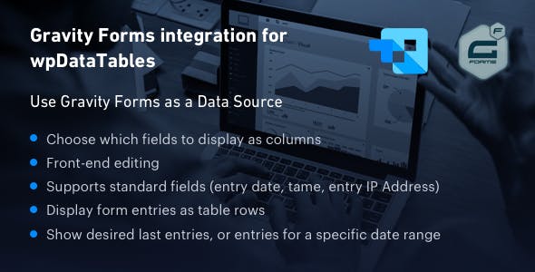 Download Free Gravity Forms integration for wpDataTables v1.1.6