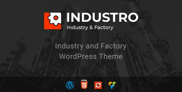 Download Free Industro v1.0.4 – Industry & Factory WordPress Theme