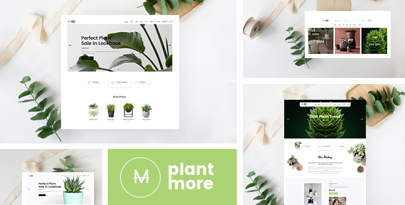 Download Free Plantmore v1.1.2 – Responsive Theme for WooCommerce
