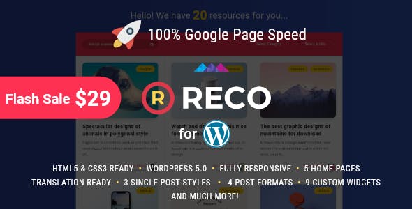 Download Free Reco v3.0.0 – Minimal Theme for Freebies Download Free Reco v3.0.0 – Minimal Theme for Freebies