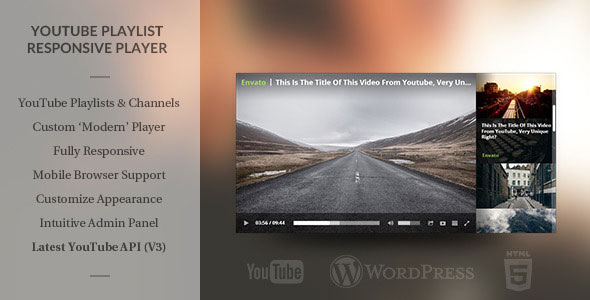 Download Free Responsive Youtube Playlist Video Player v1.11.0 Download Free Responsive Youtube Playlist Video Player v1.11.0