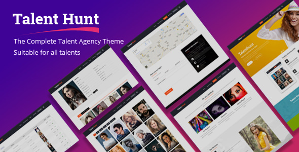 Download Free Talent Hunt v1.0.8 – Theme for Model Talent Management Services