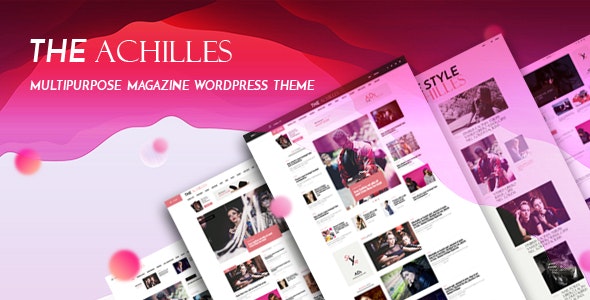 Download Free Achilles v1.7 – Multipurpose Magazine & Blog WordPress Theme
