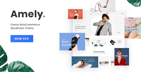 Download Free Amely v2.2.5 – Fashion Shop WordPress Theme for WooCommerce