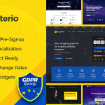 Download Free Crypterio V1 8 Ico And Cryptocurrency Wordpress Theme Crack Themes