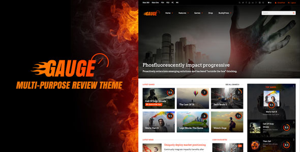 Download Free Gauge v6.41.2 – Multi-Purpose Review Theme