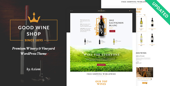 Download Free Good Wine v1.1.3 – Wine House, Winery & Wine Shop