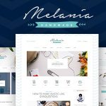 Download Free Melania v1.5.2 - Handmade Blog & Shop WordPress Theme