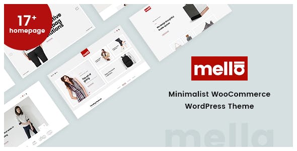 Download Free Mella v1.2.8 – Minimalist Ajax WooCommerce WordPress Theme