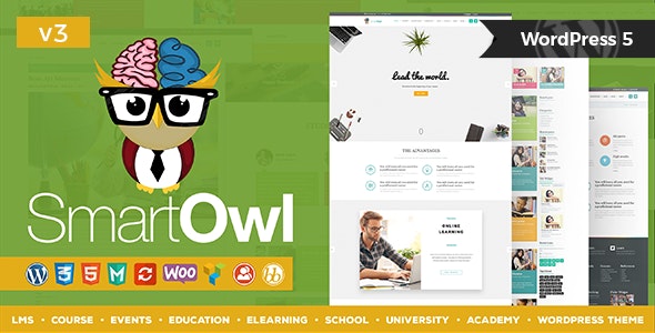 Download Free SmartOWL v3.1 – LMS Education WordPress Theme + RTL