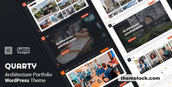 Quarty v1.4.1 – Architecture & Interior Design WordPress Theme