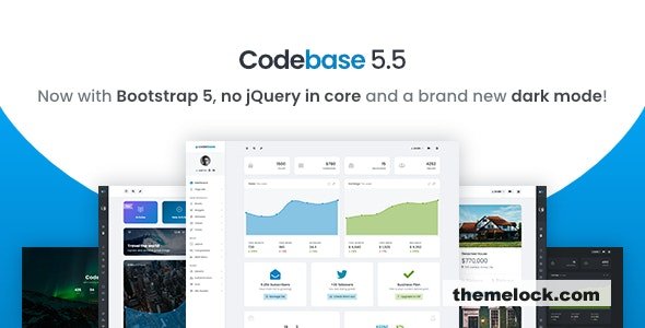 Codebase v5.7 – Bootstrap 5 Admin Dashboard Template & Laravel 10 Starter Kit